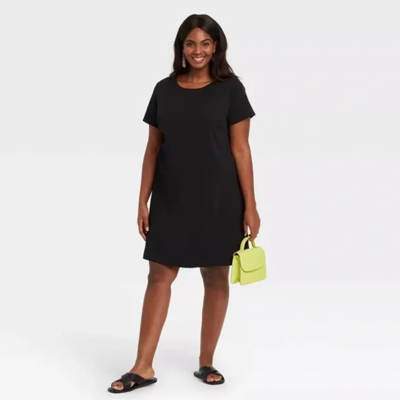 ava and viv black dress Ava & Viv Women's Balloon Long Sleeve Corset Dress, 2X - Black (1 ct) Delivery or Pickup Near Me